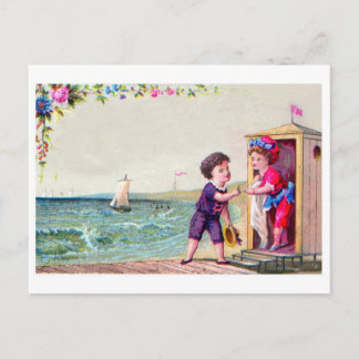 Reproduction de cartes postales vintage Beach