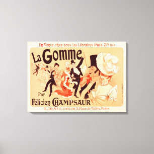 Reproduction de toile poster Vintage