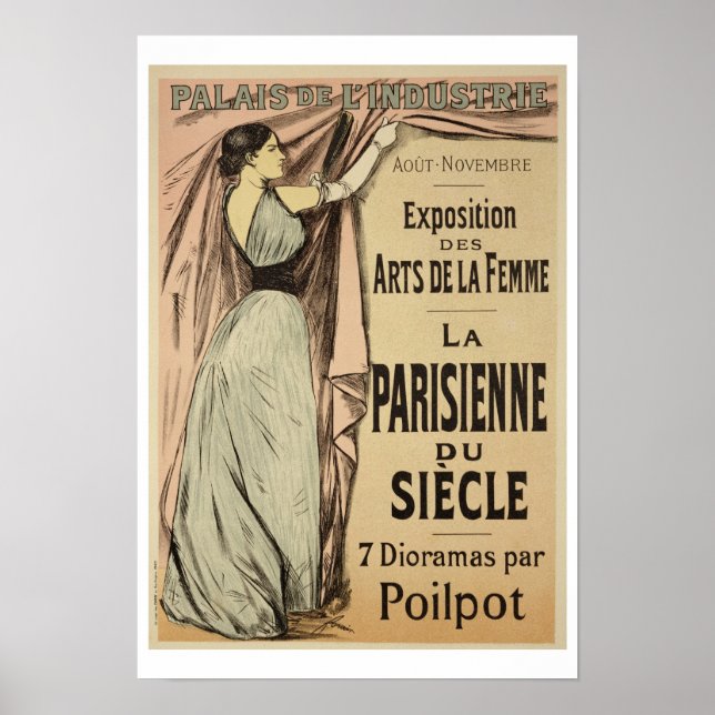 Reproduction d'une affiche publicitaire "La Parisi (Devant)