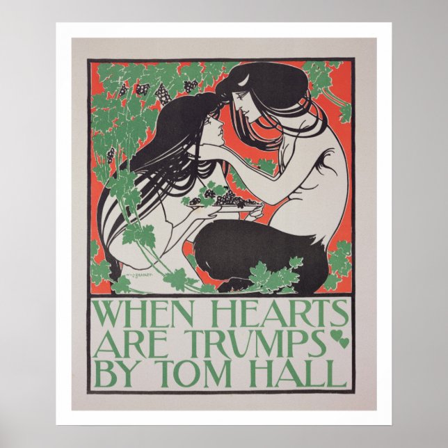 Reproduction d'une affiche publicitaire "Quand les (Devant)