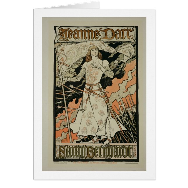 Reproduction d'une publicité par affichage 'Joan (Devant)