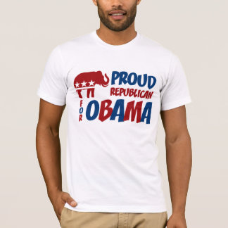 Républicain fier pour le T-shirt d'Obama