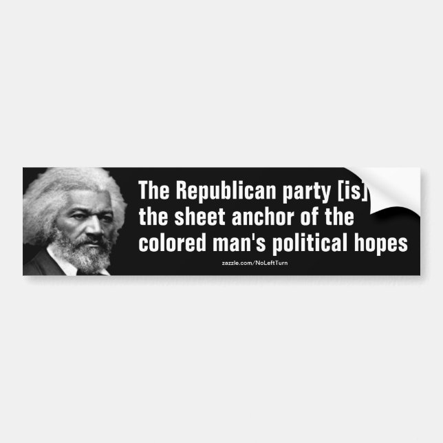 Républicain Frederick Douglass Sticker (Devant)
