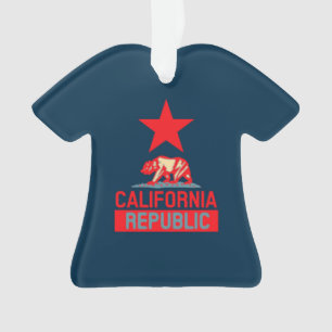 République de Californie en style pop