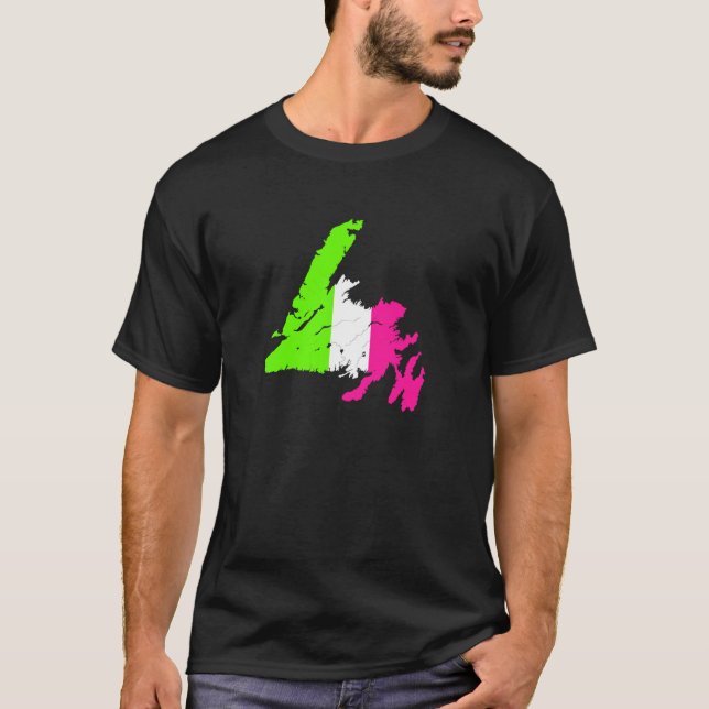 République de T-shirt de Newfoudland (Devant)