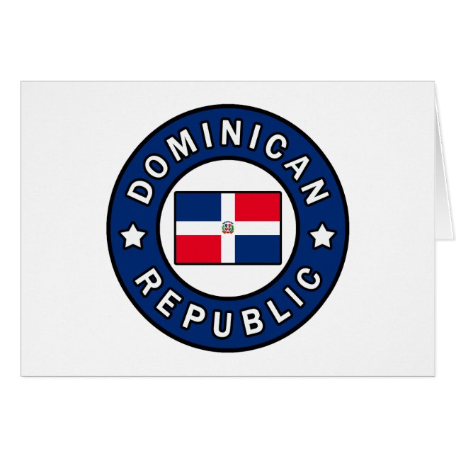 République dominicaine (Devant horizontal)