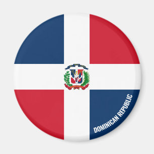 République Dominicaine Drapeau de charme Magnet pa