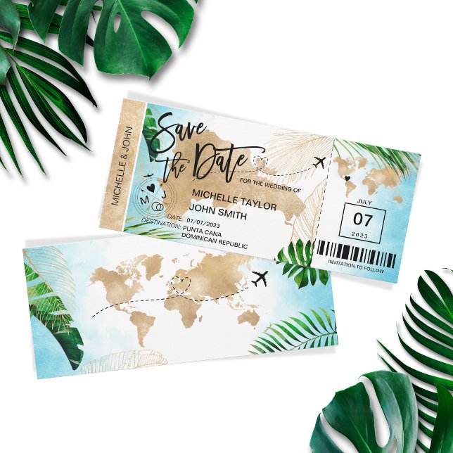 République dominicaine Enregistrer la date Carte d (Créateur téléchargé)