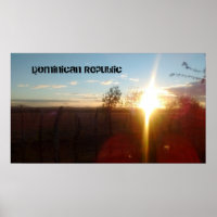 République Dominicaine, photo / poster