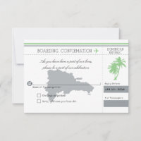 République dominicaine RSVP Palmier