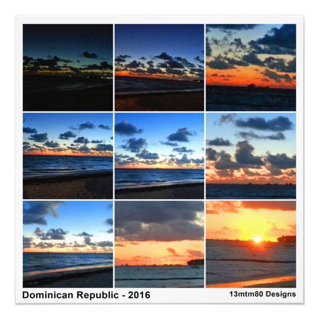 République dominicaine - Tirage photo (Devant)