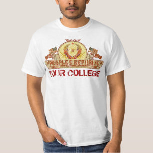République populaire de votre T-shirt d'école ou