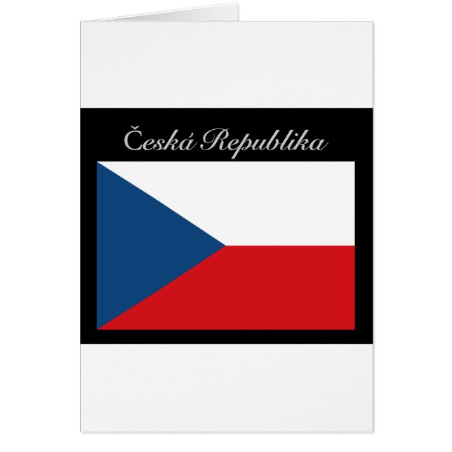 République tchèque vlajka (Devant)