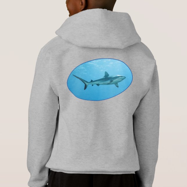 Requin gris, île Yap - Conception photographique | (Dos)