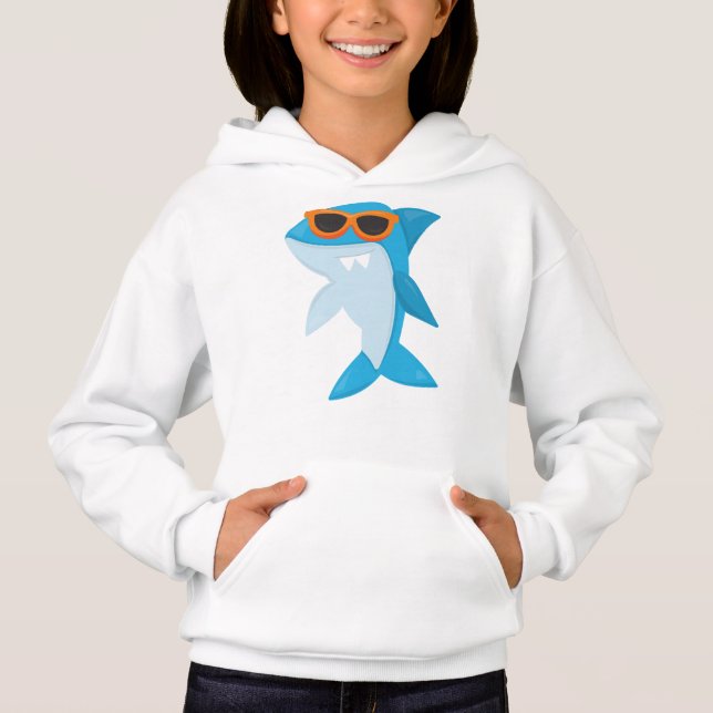 Requin mignon, Requin Cool, Requin Aux Lunettes De (Devant)