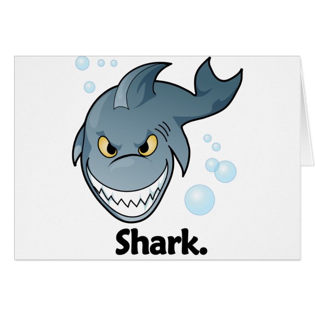 Requin. Requin (Devant horizontal)