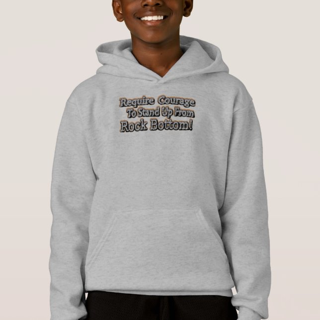 "Require Courage" Joli Design. Commandez dès maint (Devant)
