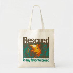 Rescued est mon sac préféré de race, cobaye