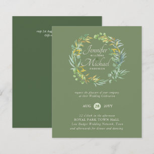 Réseau de Mariages à faible budget BUDGET Verdure 