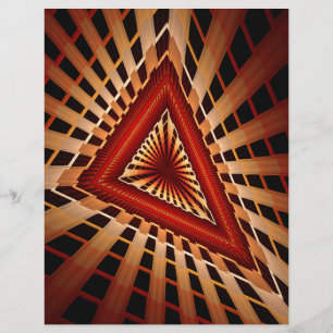 Réseau Fantastique Moderne de Fractales 3D Design