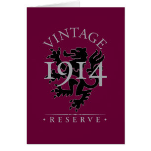 Réservation vintage 1914