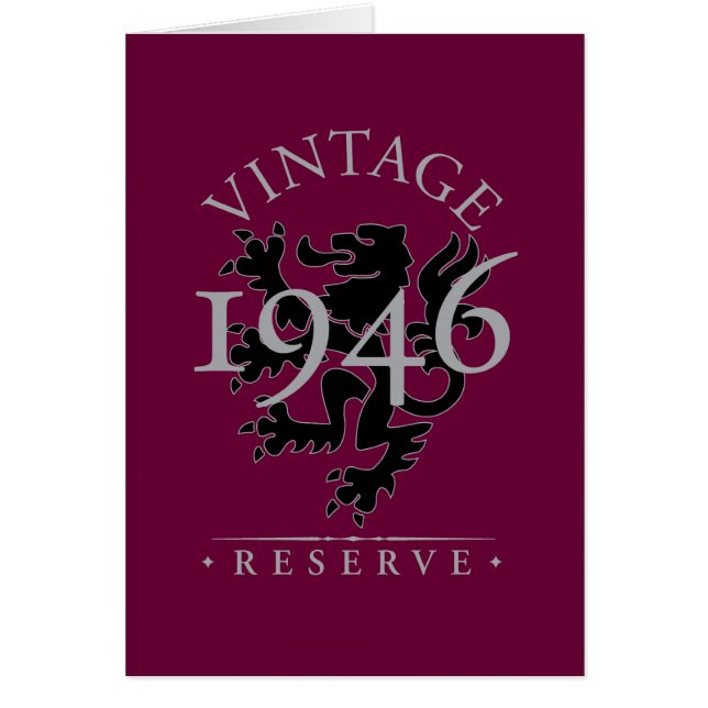 Réservation vintage 1946 (Devant)