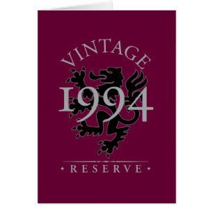 Réservation vintage 1994