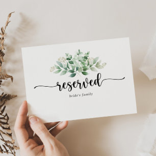 Réservé Minimaliste Eucalyptus Redding