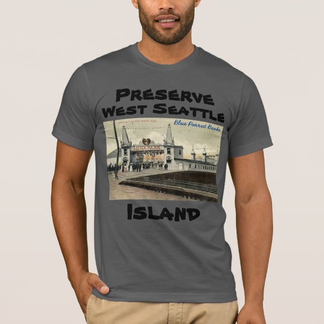 Réserve Parc T-Shirt Luna West Seattle Island (Devant)