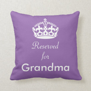 Réservé pour le coussin de couronne de grand-mam