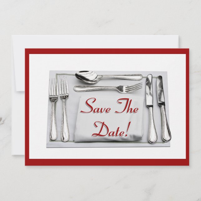 Réservez la date! Invitation (Devant)