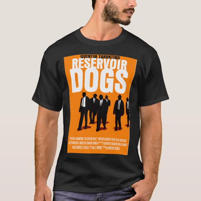 Réservoir Chiens Poster de cinéma T-shirt classiqu (Devant)