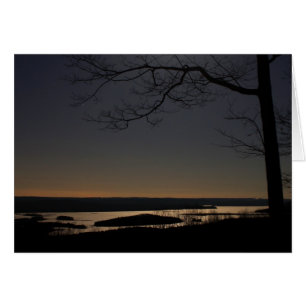 Réservoir de Quabbin par Moonlight