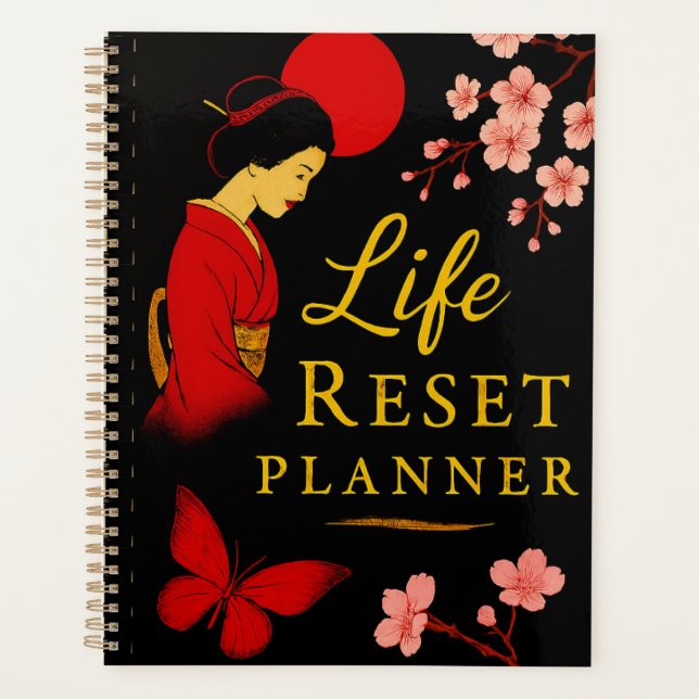 Reset your life - The Life Reset Planner  (Devant)