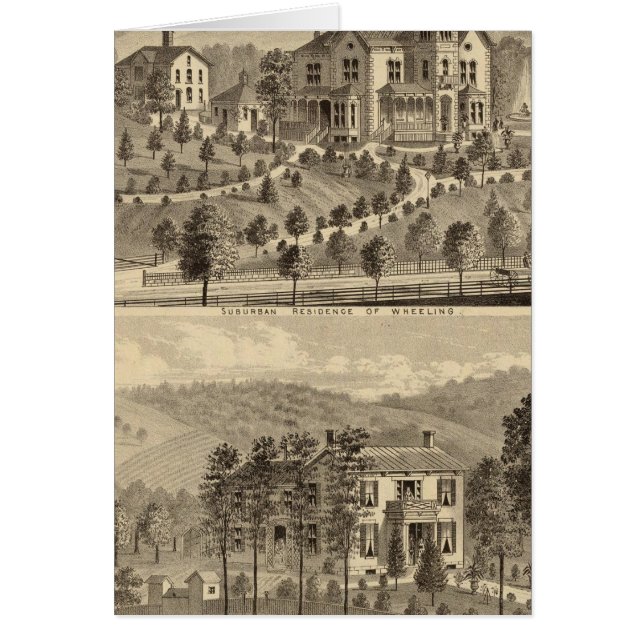 Résidence de banlieue de Wheeling (Devant)