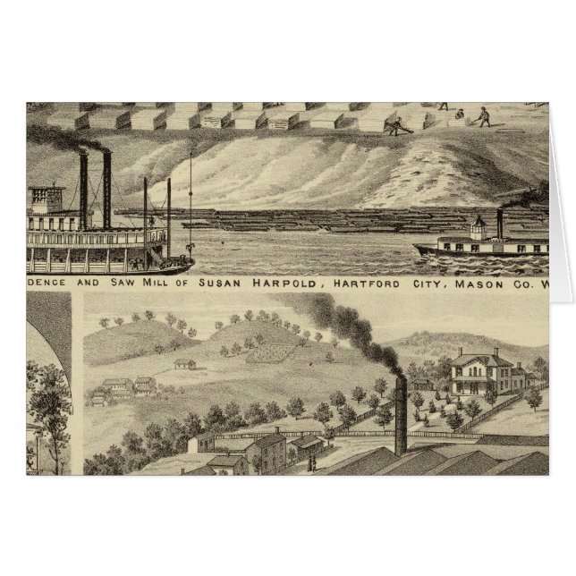 Résidence et scierie de Susan Harpold (Devant horizontal)