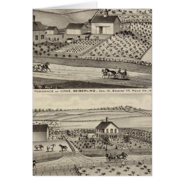 Residence of C Seiberling (Devant)