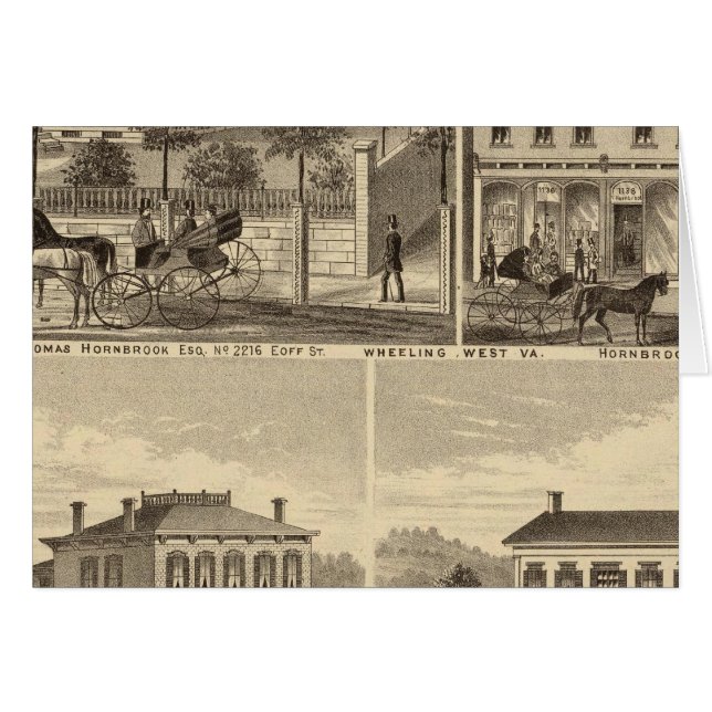 Residence of Thomas Hornbrook (Devant horizontal)