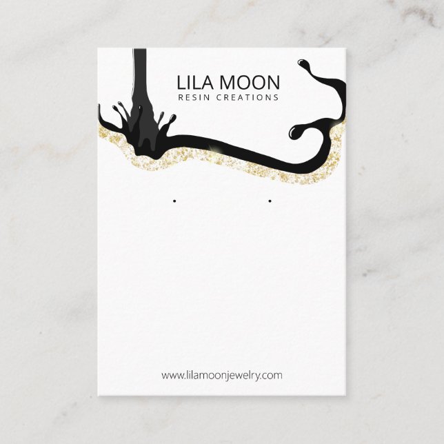 Resin Cartes à oreilles thématiques (Devant)