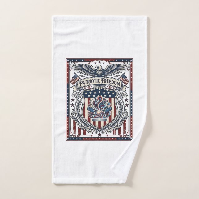 Résine Patriotique (Serviette à main)