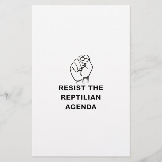 Résister À L'Agenda Républicain (Devant)
