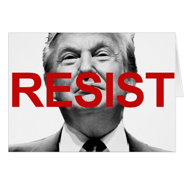 Résister à Trump (Devant horizontal)