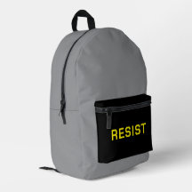 Résister au sac à dos de protestation