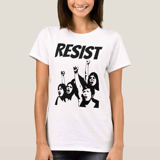 RÉSISTER AUX T-shirts féministes, Woman Power (Devant)