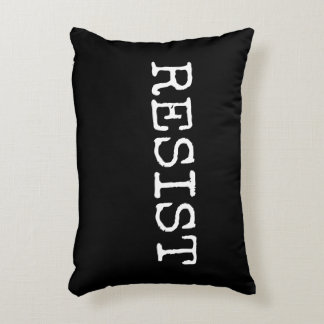 RÉSISTEZ au coussin noir