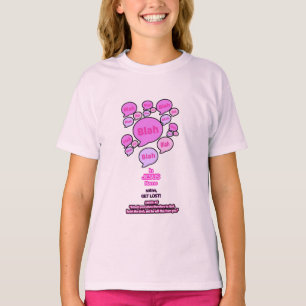 Résistez au diable - rose - T-shirt fille