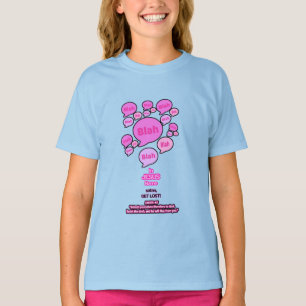 Résistez au diable - rose - T-shirt fille