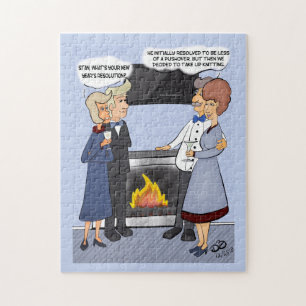 Résolution du Nouvel An Drôle Puzzle