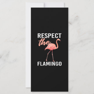 Respect Du Flamant rose | Amoureux du Flamant rose