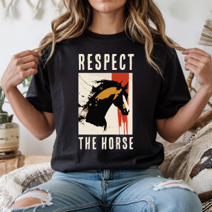 RESPECTER LE T-shirt CHEVAL